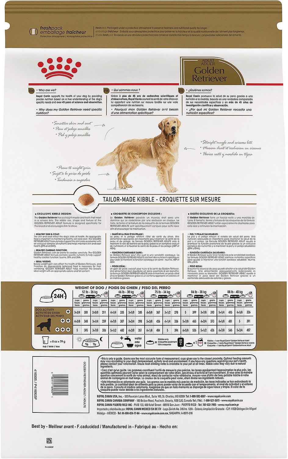 Royal Canin Golden Retriever Dog Food |